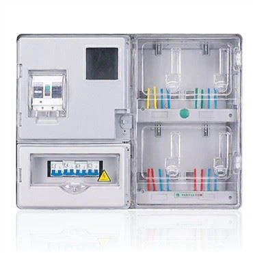 Једнофазна четворометарска кутија за мерење потрошње енергије са картицом